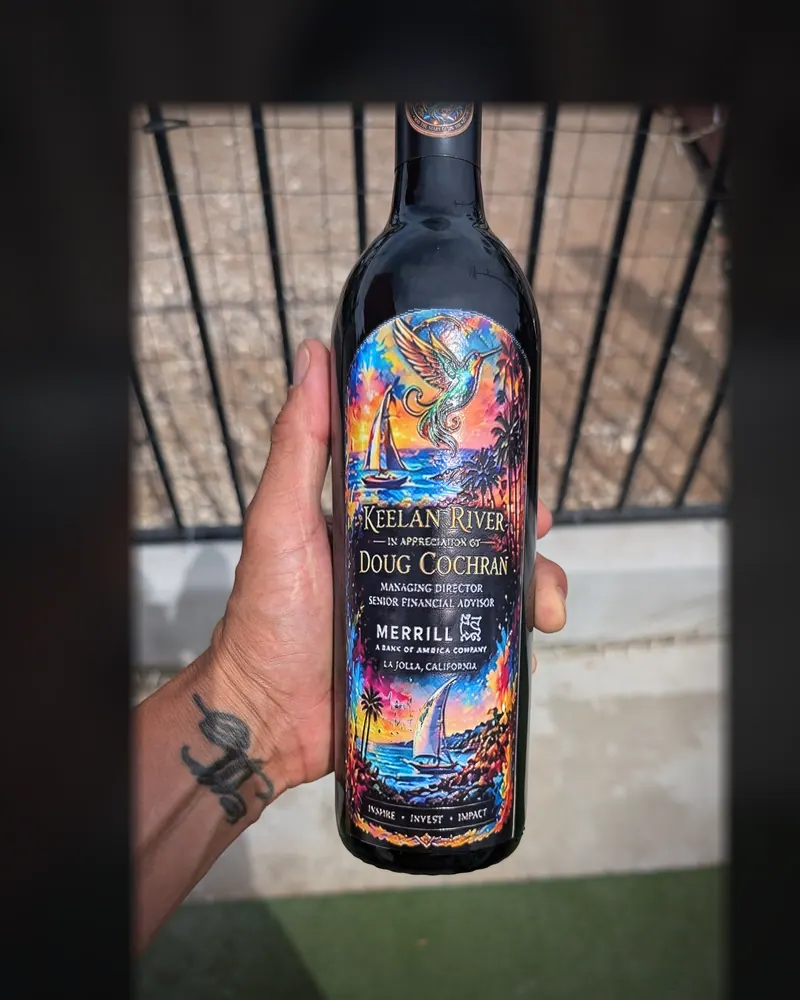 R&R Wine Marketing, 2026: A finished bottle, in hand
