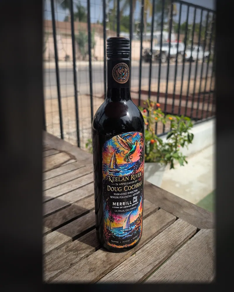 R&R Wine Marketing, 2026: A finished bottle at golden hour