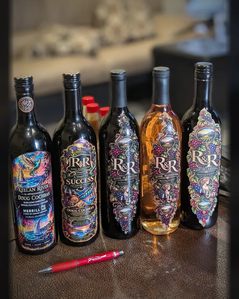 R&R Wine Marketing, 2026: The full run of custom labels