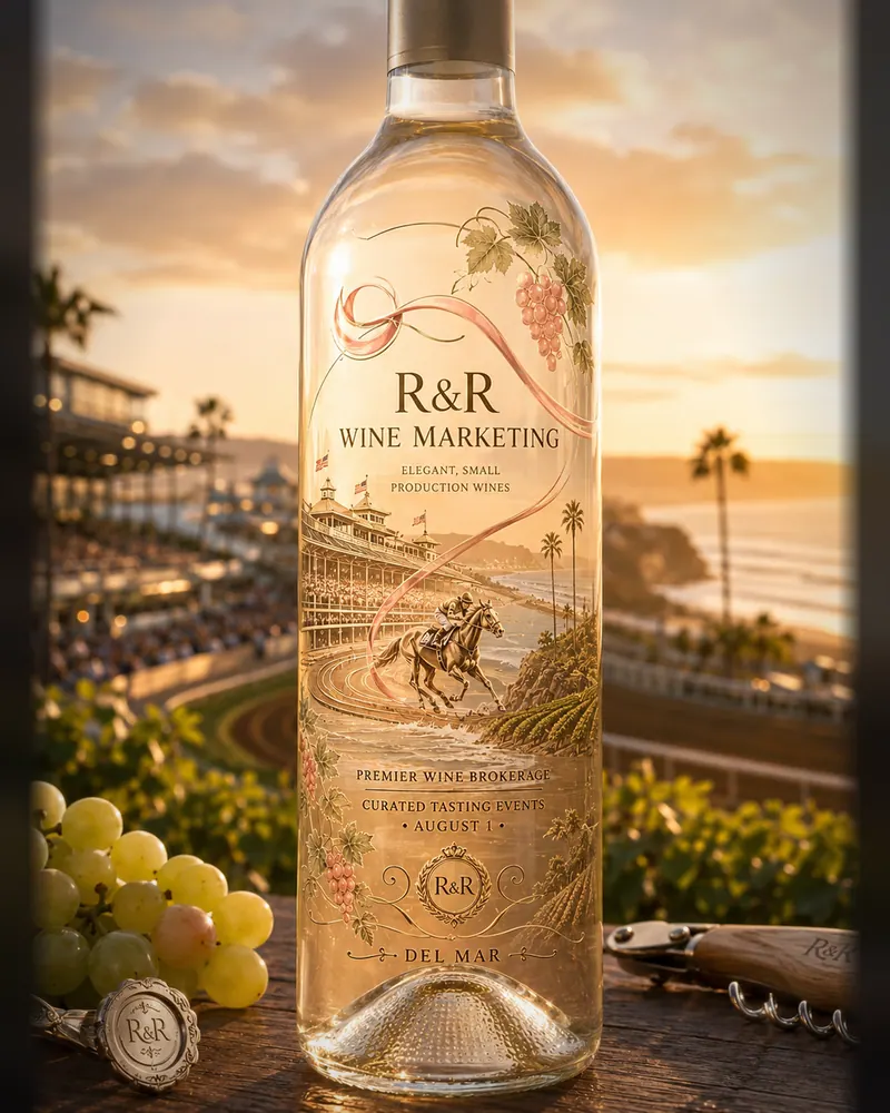 Bottle concept, 2026: A finished bottle render from our studio