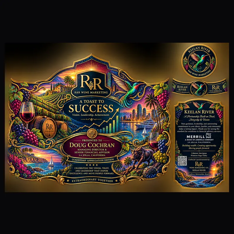 R&R Wine Marketing, 2026: Label design