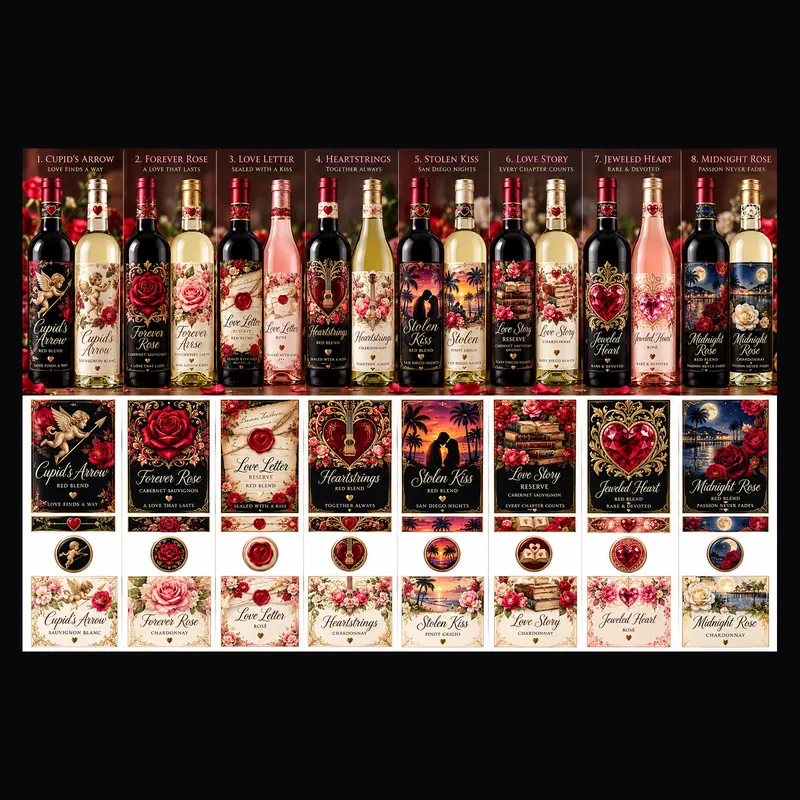 Collection board, 2026: A presentation board for a label series