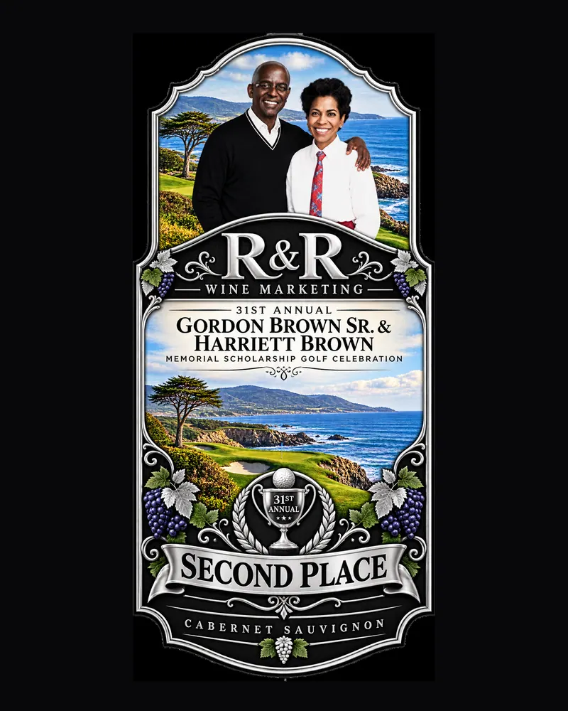 Golf tournament, 2026: Label design