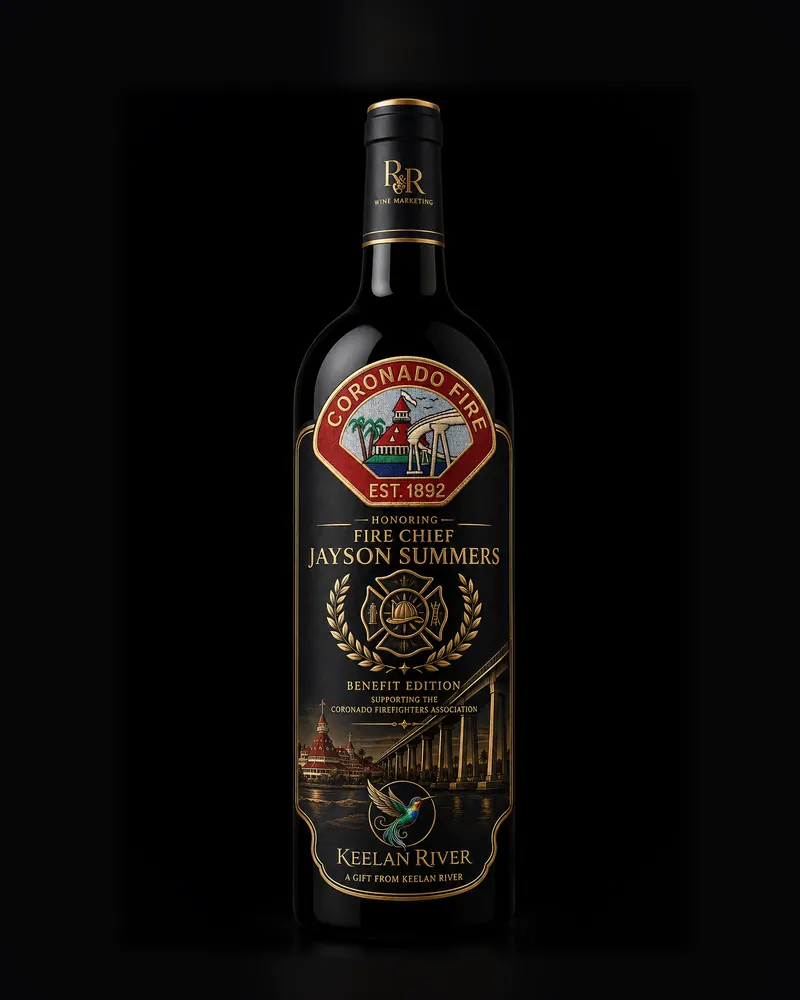 Bottle concept, 2026: A finished bottle render from our studio