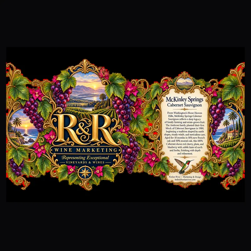 R&R Wine Marketing, 2026: Label design
