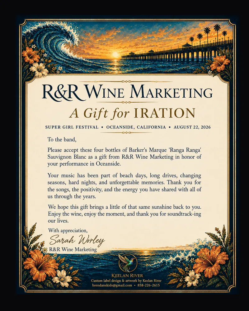 Iration, 2026: Label and gift design