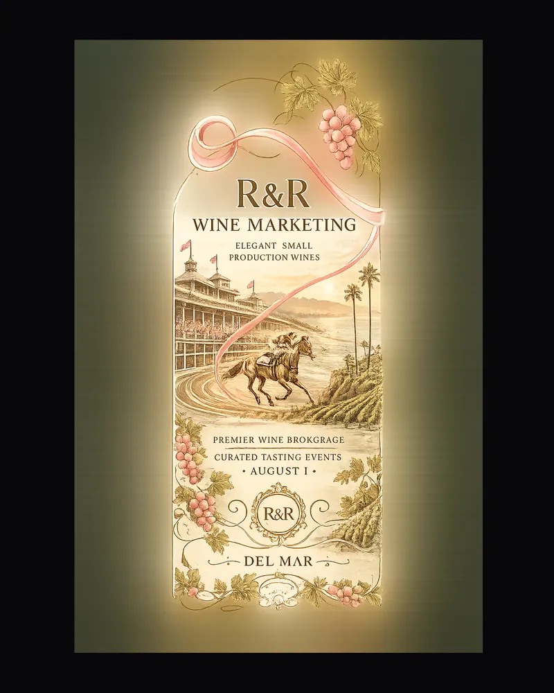 R&R Del Mar: Label design