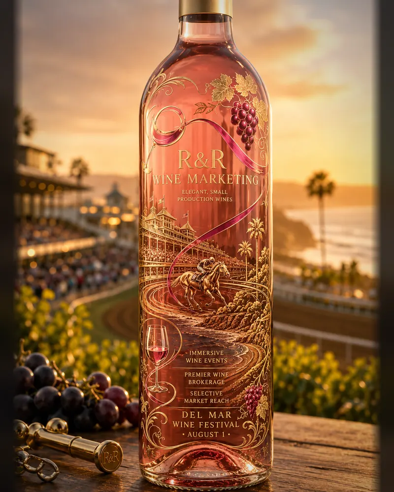 Bottle concept, 2026: A finished bottle render from our studio