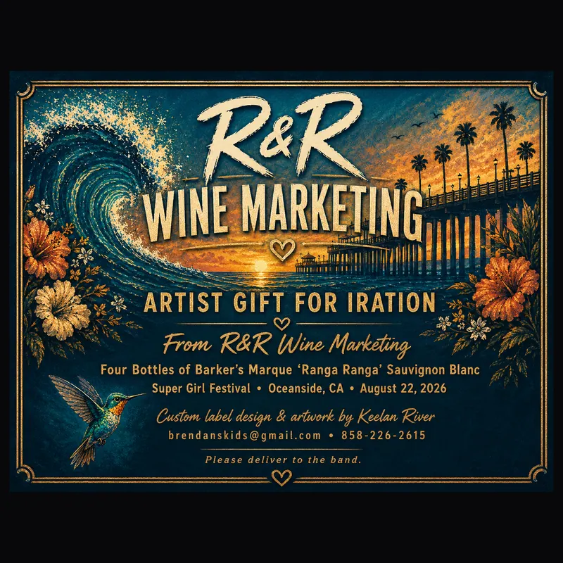 Iration, 2026: Label and gift design