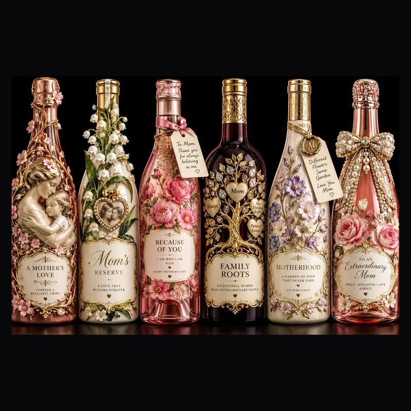 Valentine's collection: The bottles in the series