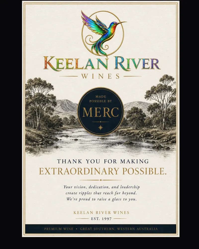 Appreciation label, 2026: Label design