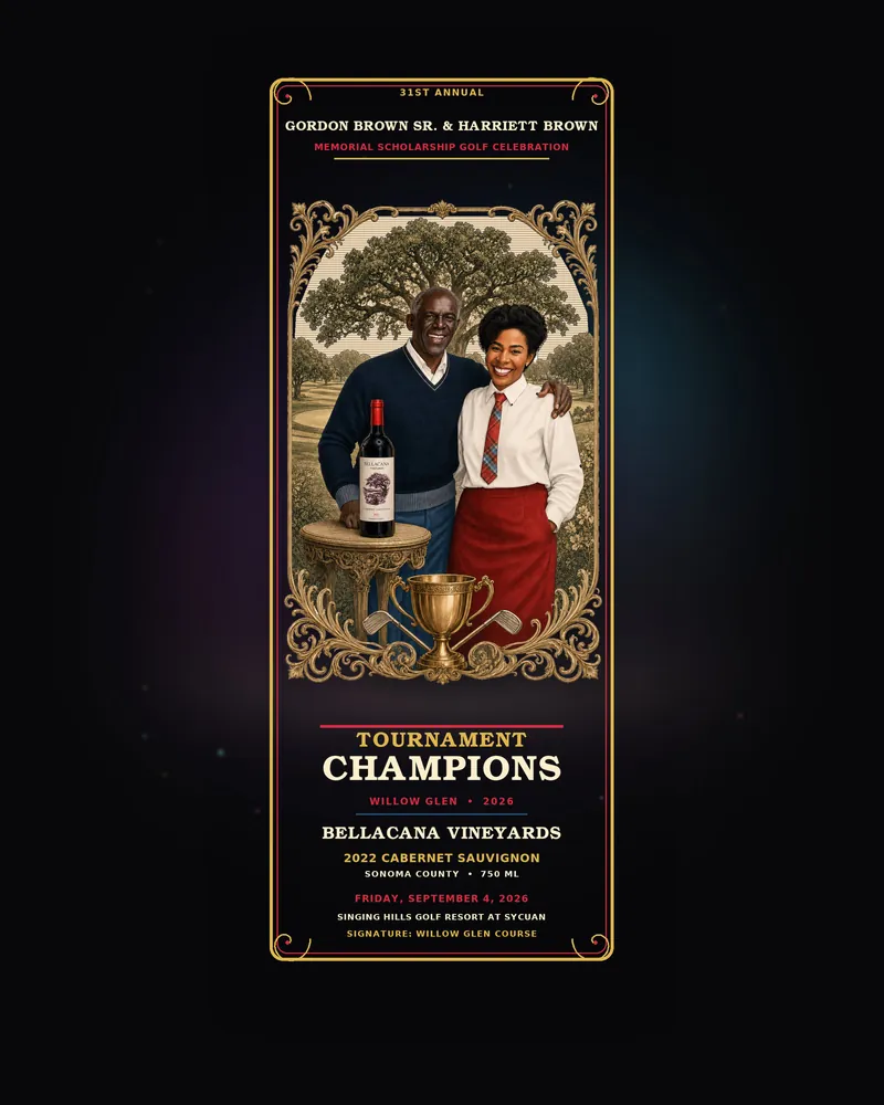 Tournament Champions front label artwork