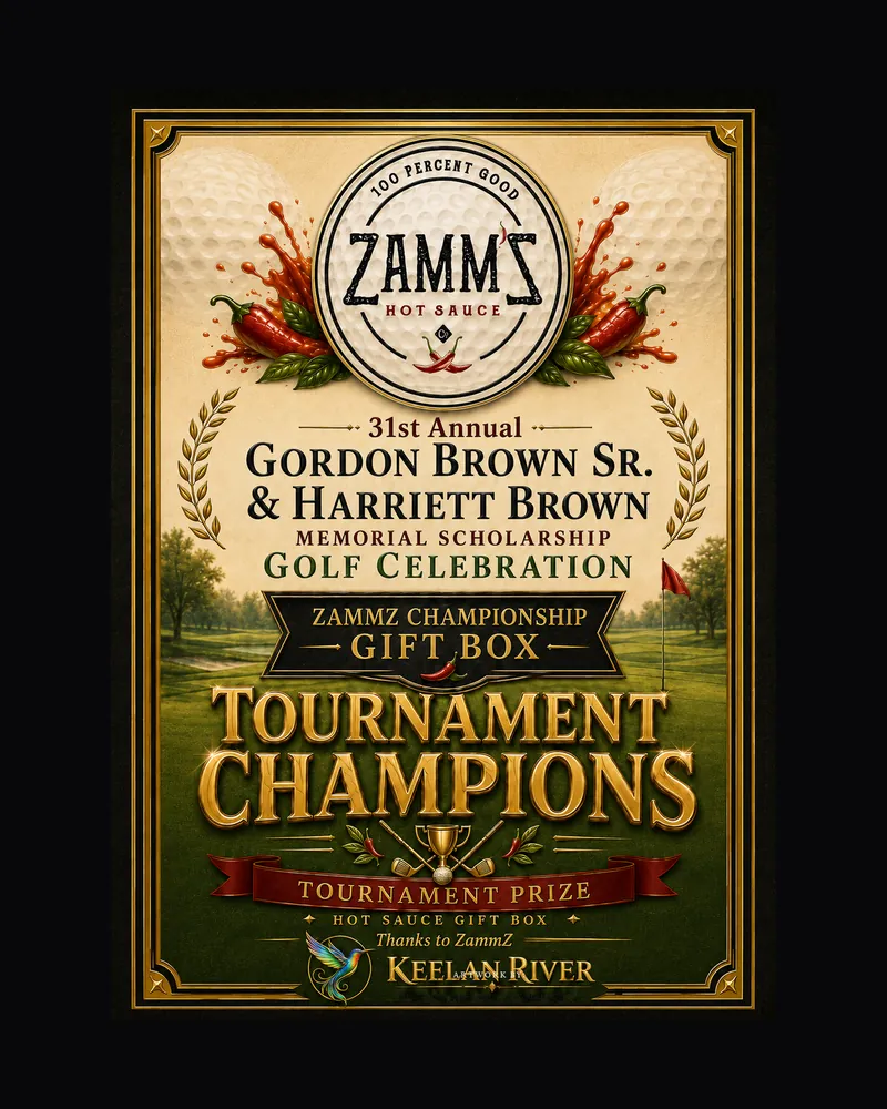 Tournament Champions Zamm'Z gift box label artwork