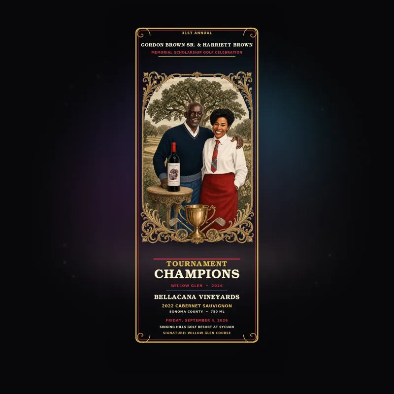 Tournament Champions front label