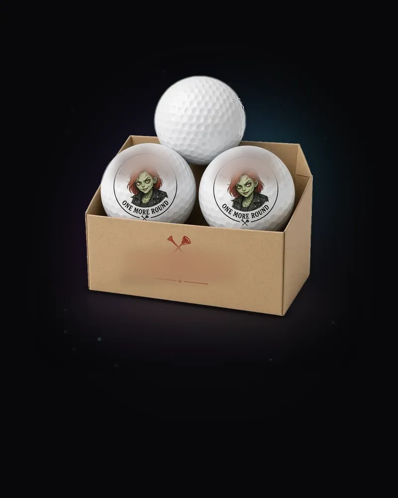 Jimi Lane golf ball box mockup