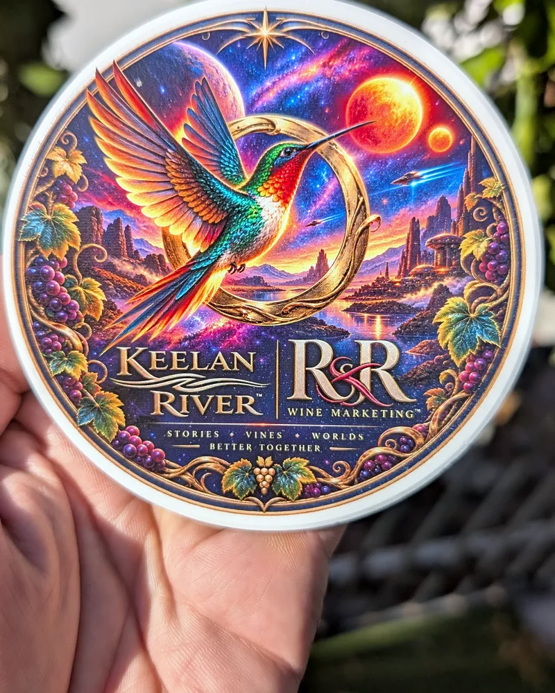 Keelan River and R&R hummingbird coaster