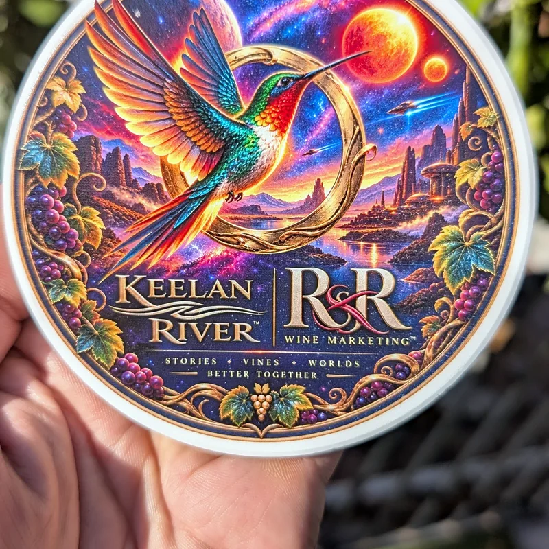 Hummingbird coaster made for Keelan River and R&R
